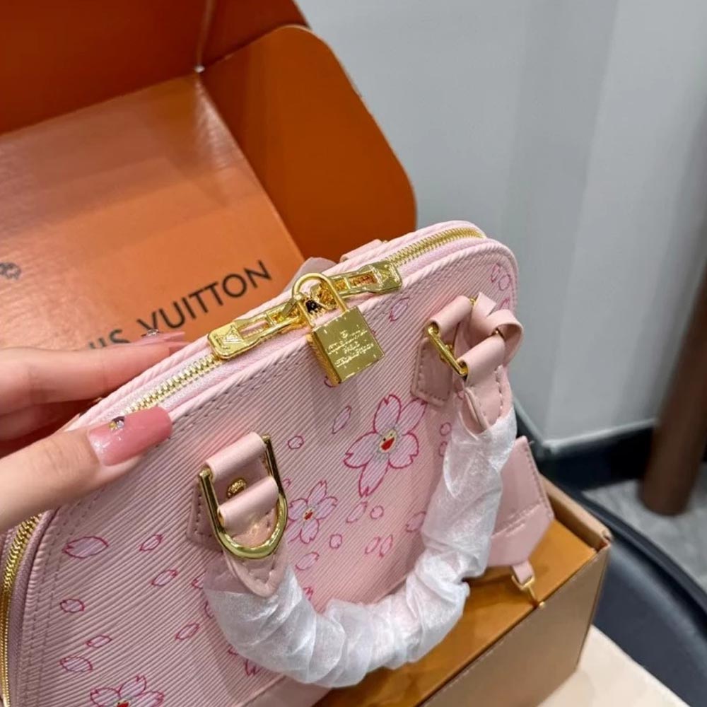 Custom Louis Vuitton x TM Alma BB Blossom - Image 8