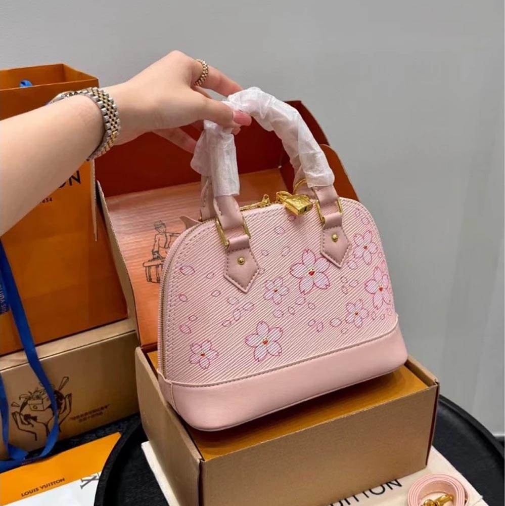Custom Louis Vuitton x TM Alma BB Blossom - Image 2