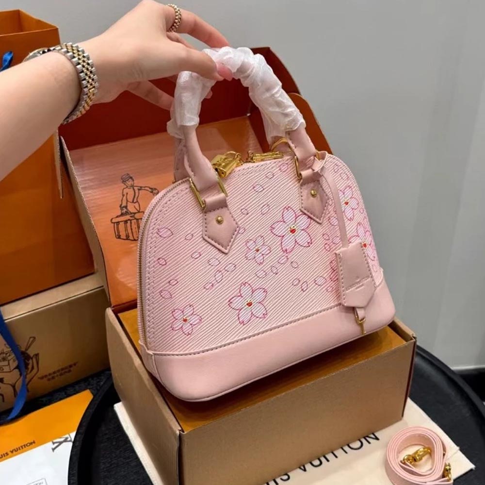 Custom Louis Vuitton x TM Alma BB Blossom - Image 3