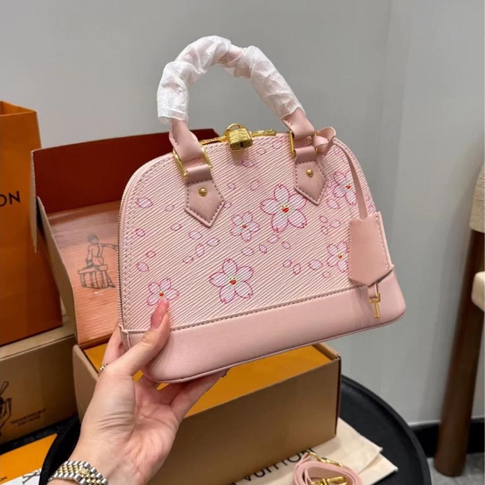 Custom Louis Vuitton x TM Alma BB Blossom - Image 4