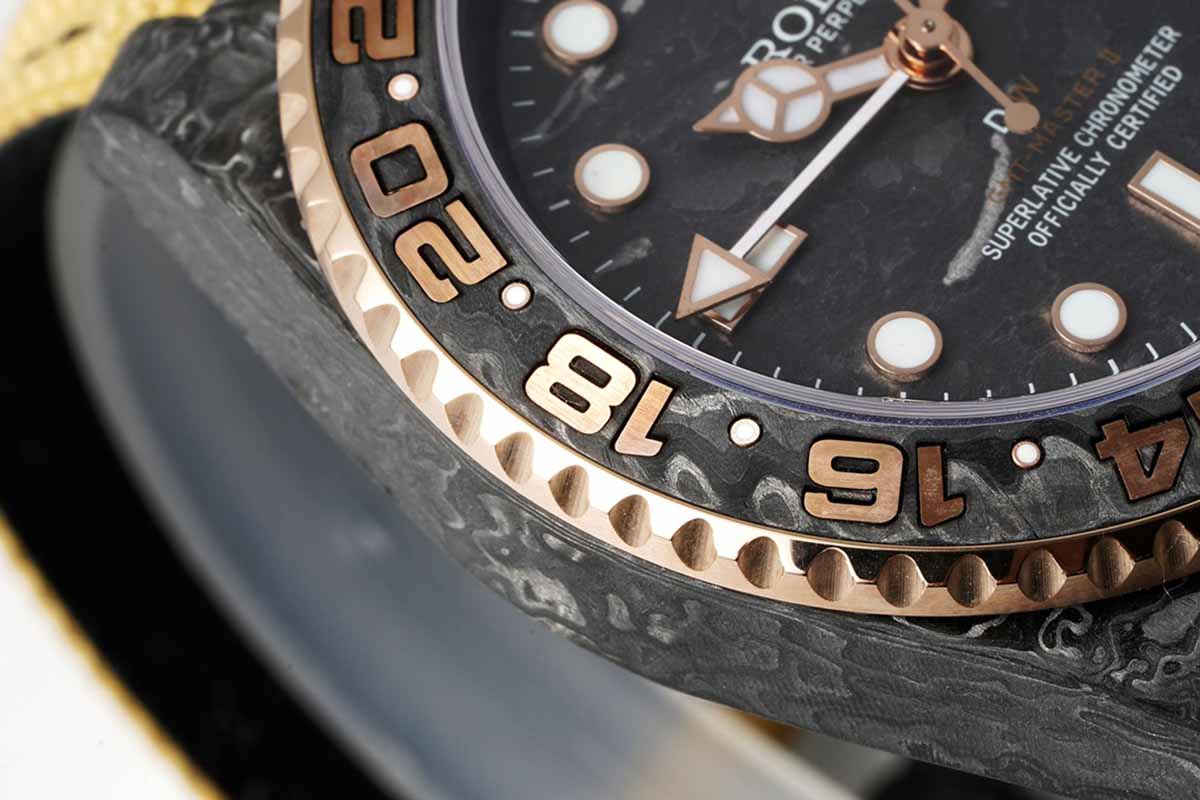 Custom Rolex GMT-Master II Black - Swiss 165 - Image 7