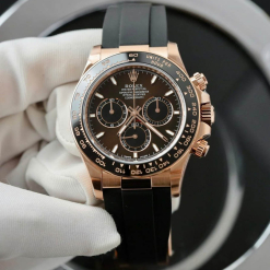 Custom Rolex Daytona Rose Gold 126515 Chocolate Dial - Swiss 206