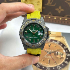 Custom Rolex GMT-Master II Diw Green Dial - Swiss 207