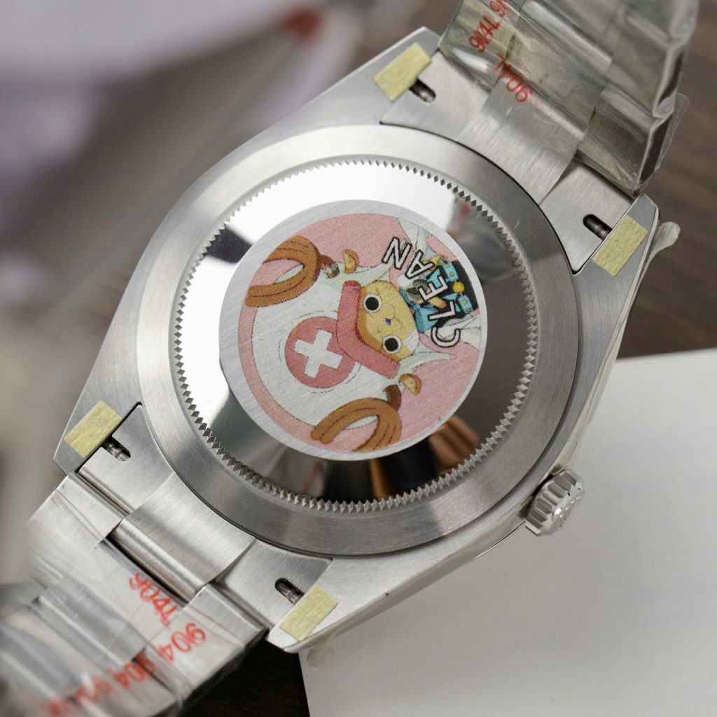 Custom Rolex Oyster Perpetual Black Dial - Swiss 194 - Image 7