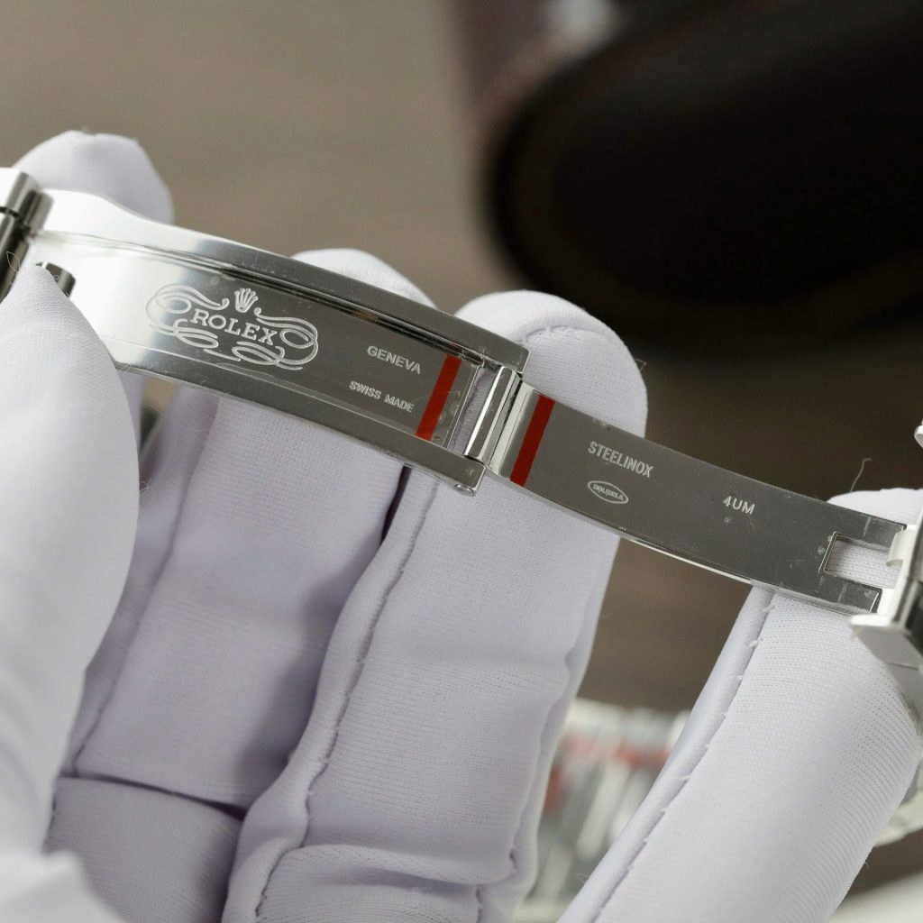 Custom Rolex Oyster Perpetual Black Dial - Swiss 194 - Image 5