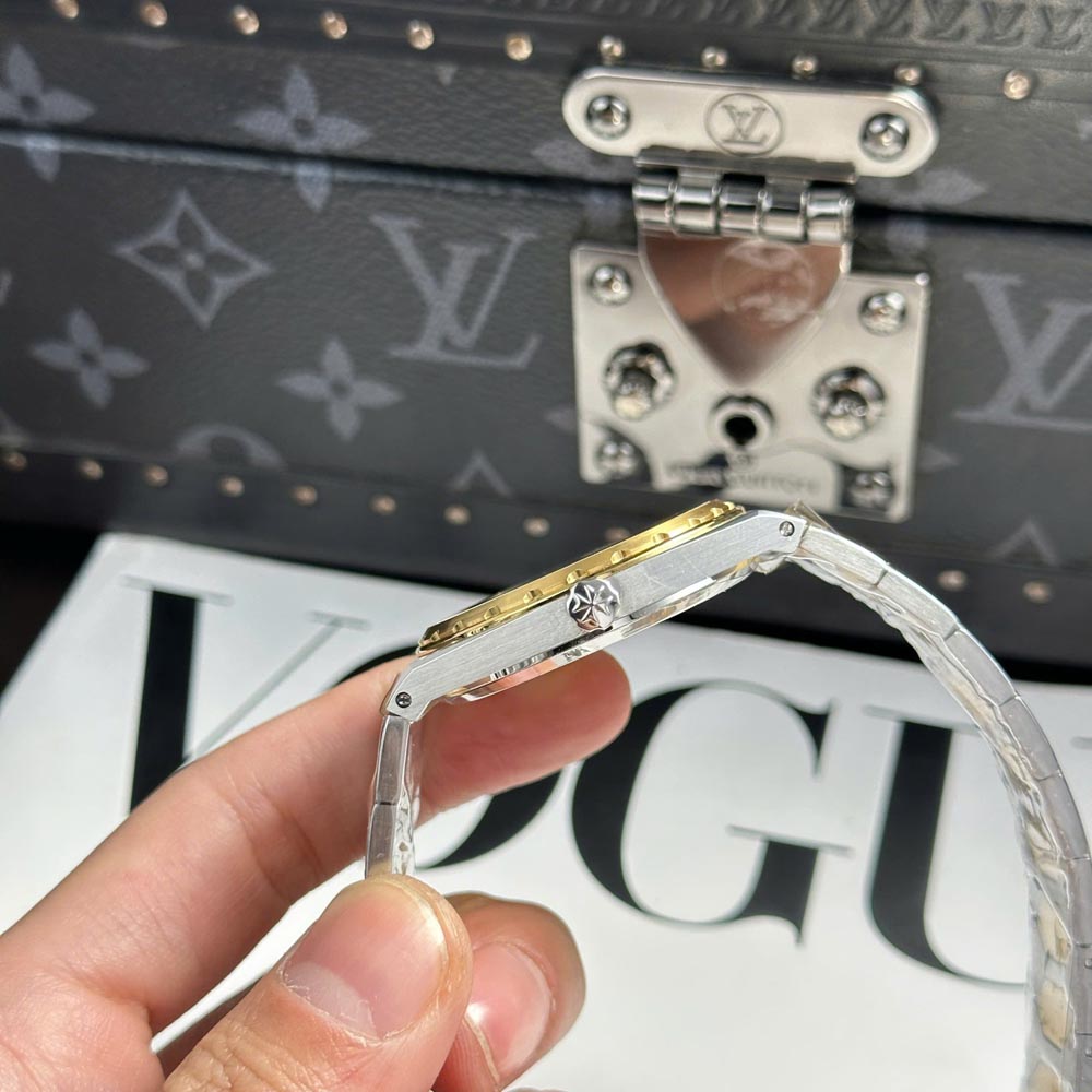 Custom VC Historiques 222 Demi Gold Black Dial 37mm - Swiss VC46 - Image 7