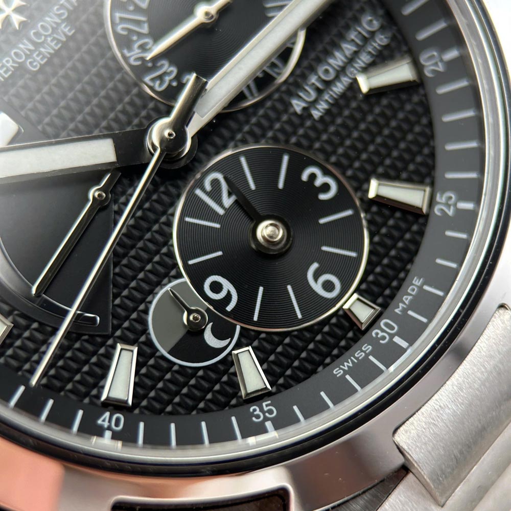 Custom VC Overseas Dual Time 47450 Black Dial 42mm - Swiss VC37 - Image 7
